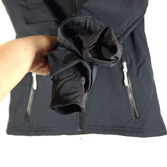 Sweaty Betty Women's Exploration XS Black Recco Hooded Softshell Ski Jacket - Picture 4 of 14